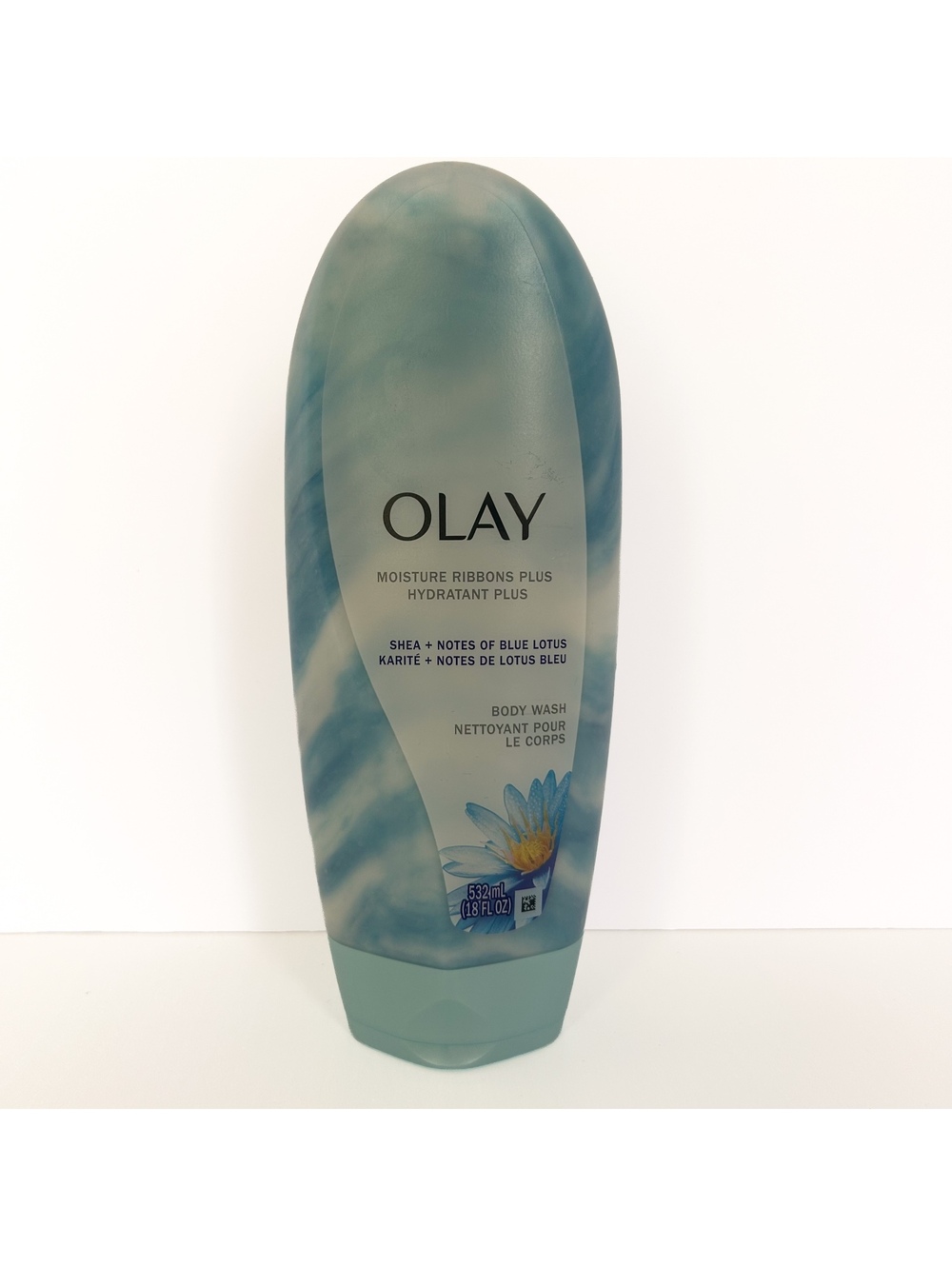 Olay Moisture Ribbons Plus Body Wash – Shea + Blue Lotus – New